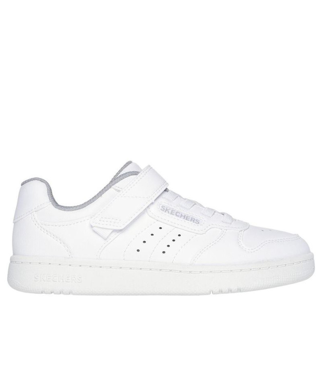 Zapatillas Skechers Quick Street Niño Blanco