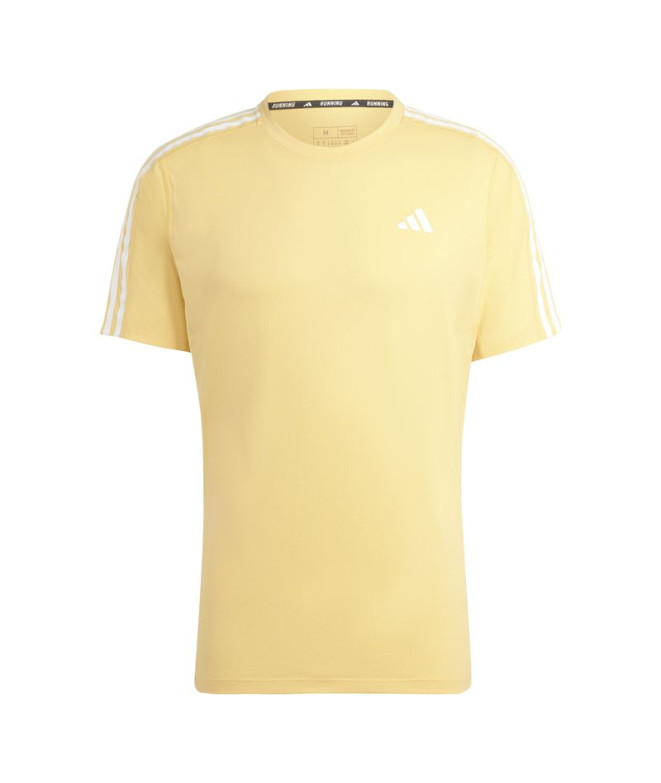 Camiseta de Running adidas Own The Run 3 Bandas...