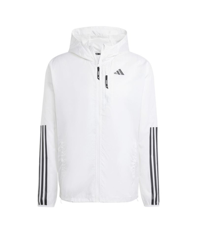 Chaqueta de Running adidas Own The Run 3 Bandas...