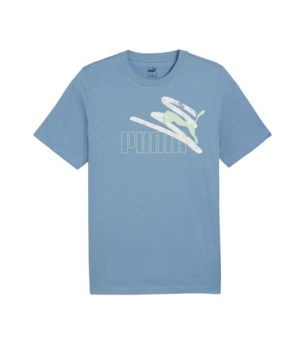 Camiseta Puma ESS+ AB Summer Azul Hombre