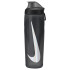 Botella de Fitness Nike Refuel Locking Lid 24 Oz Gris Oscuro