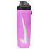 Botella de Fitness Nike Refuel Locking Lid 24 Oz Rosa