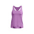 Camiseta de Fitness Under Armour Knockout Tank Mujer Morado