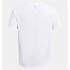 Camiseta de Running Under Armour Launch Splatter Hombre Blanco