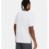 Camiseta de Running Under Armour Launch Splatter Hombre Blanco