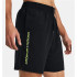 Pantalones de Fitness Under Armour Woven Wordmark Hombre Negro