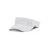 Gorra de Running Under Armour Iso-chill Launch Visor Hombre Blanco