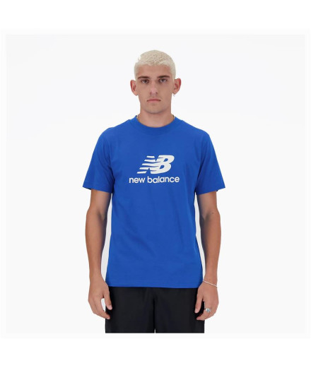 Camiseta New Balance Sport Essentials Logo Hombre Azul
