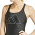 Bañador de Natación adidas Big Bars Mujer Negro