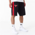 Pantalones New Era Nba Panel Oversized Chicago Bulls Negro Hombre