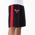 Pantalones New Era Nba Panel Oversized Chicago Bulls Negro Hombre