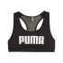 Sujetador deportivo de Fitness Puma 4 KEEPS Mujer Negro Blanco
