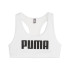 Sujetador deportivo de Fitness Puma 4 KEEPS Mujer Blanco Negro