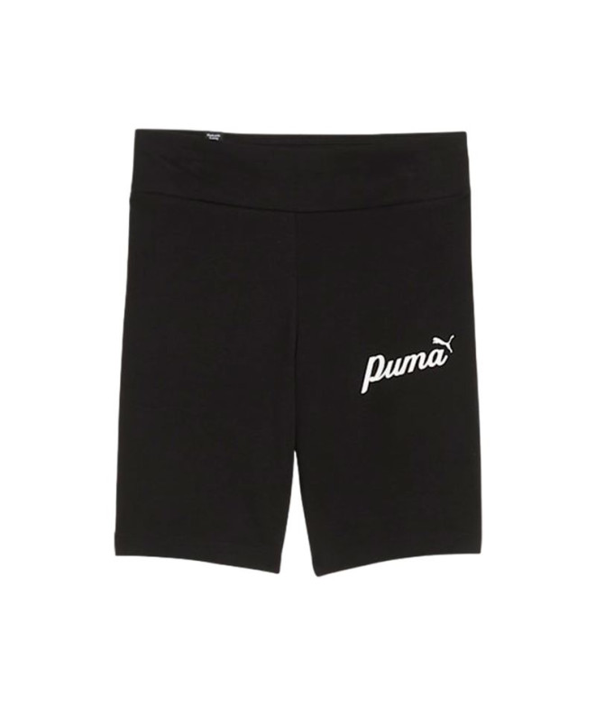 Pantalón Puma Essentials + Blossom Infantil Negro