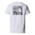 Camiseta de Montaña The North Face S/S Redbox Celebration Hombre Blanco