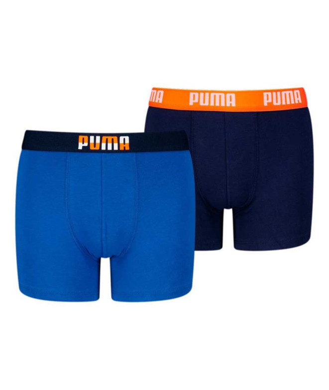 Calzoncillos Puma Placed Logo 2P Infantil blue...