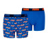 Calzoncillos Puma Printed 2P Infantil Azul combo