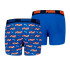 Calzoncillos Puma Printed 2P Infantil Azul combo