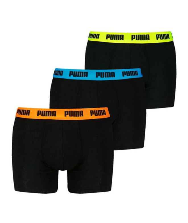 Calzoncillos de Puma Everyday 3P Hombre Negro