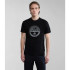 Camiseta Napapijri S-Bollo Ss 1 Negro 041 Hombre
