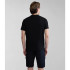 Camiseta Napapijri S-Bollo Ss 1 Negro 041 Hombre