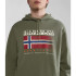 Sudadera Napapijri B-Kreis H Verde Hombre