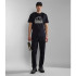 Camiseta Napapijri S-Faber Negro 041 Hombre
