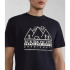 Camiseta Napapijri S-Faber Negro 041 Hombre