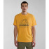 Camiseta Napapijri S-Faber Amarillo Hombre