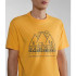 Camiseta Napapijri S-Faber Amarillo Hombre