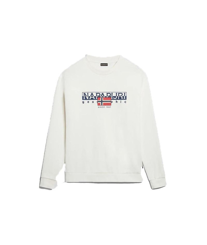 Sudadera Napapijri B-Aylmer C Blanco Hombre