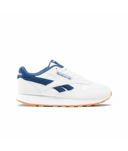 Zapatillas Reebok Classic Leather Infantil Blanco/Azul