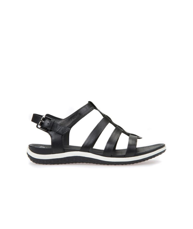 Sandalias Geox Vega Mujer Negro