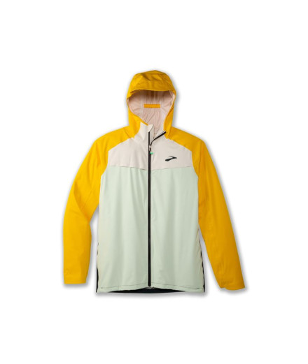 Chaqueta de Running Brooks High Point Waterproof Hombre...