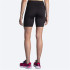 Pantalones de Running Brooks Spark 8" Mujer Negro