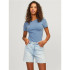 Camiseta Jack & Jones Jxfrankie Wash Ss Mujer Azul