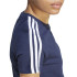 Camiseta adidas Essentials 3 Bandas Mujer Azul