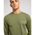 Sudadera Lee Wobbly Verde Oliva Hombre