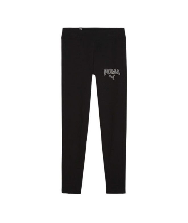 Mallas Puma Squad Negro Infantil