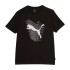Camiseta Puma Graphics Cat Negro Hombre