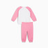 Chándal Puma Minicats Essentials Raglan Rosa Bebé