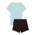 Chándal Puma Logo & e Turquesa Infantil
