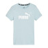 Camiseta Puma Essentials+ Turquesa Infantil