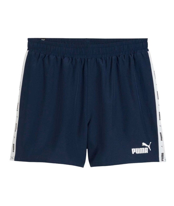 Pantalón Puma Essentials+ Tape Woven Club Navy...