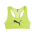 Sujetador deportivo de Fitness Puma 4 KEEPS Mujer Amarillo Negro