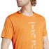 Camiseta de Trail adidas Agravic Terrex Hombre Naranja
