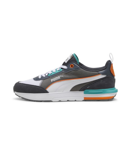 Zapatillas Puma R22 Blanco/Negro Hombre