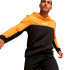 Sudadera Puma Essentials Block x Tape Negro/Amarillo Hombre