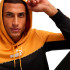 Sudadera Puma Essentials Block x Tape Negro/Amarillo Hombre