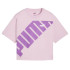 Camiseta Puma Power Cropped Morado Mujer